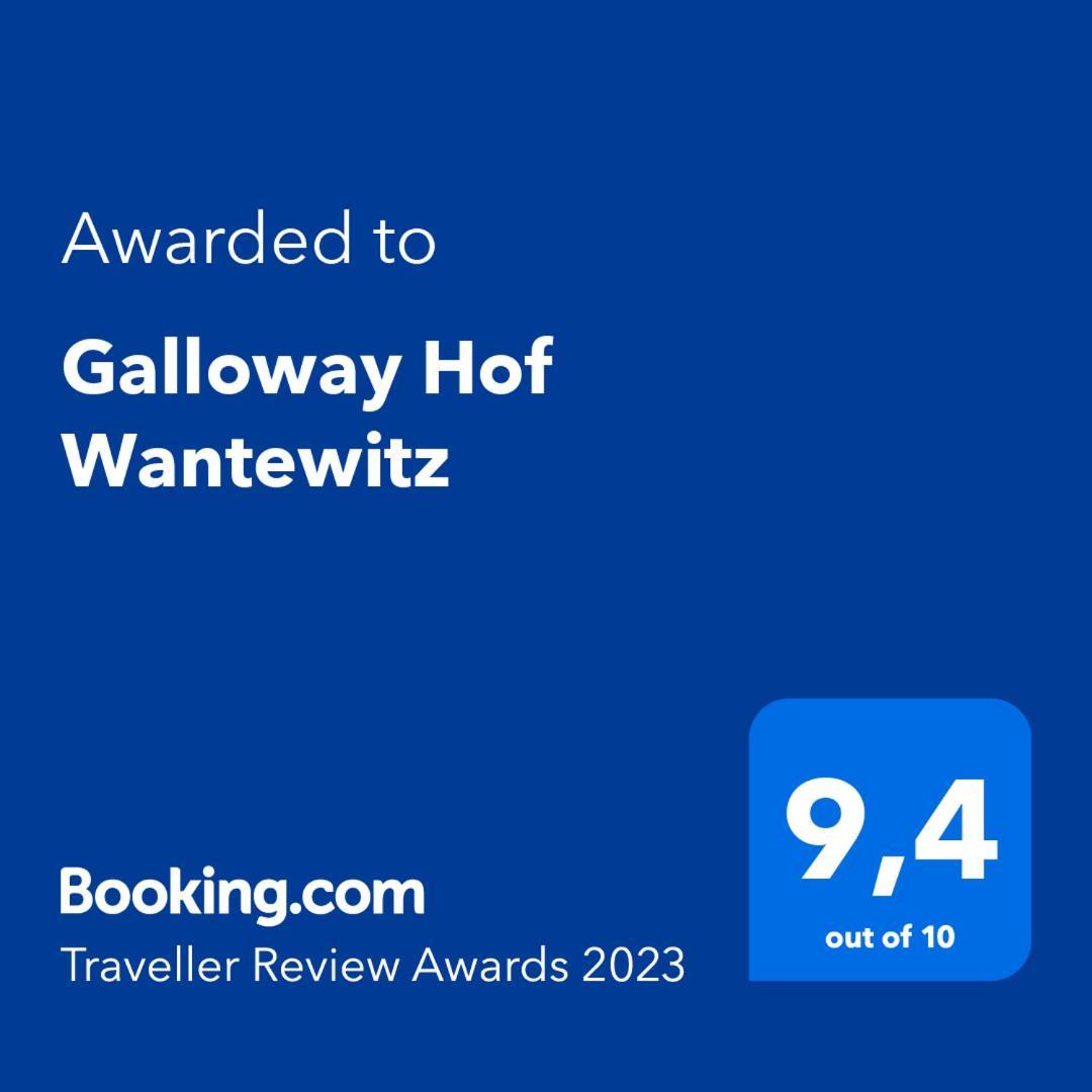 Galloway Hof Wantewitz Priestewitz Dış mekan fotoğraf